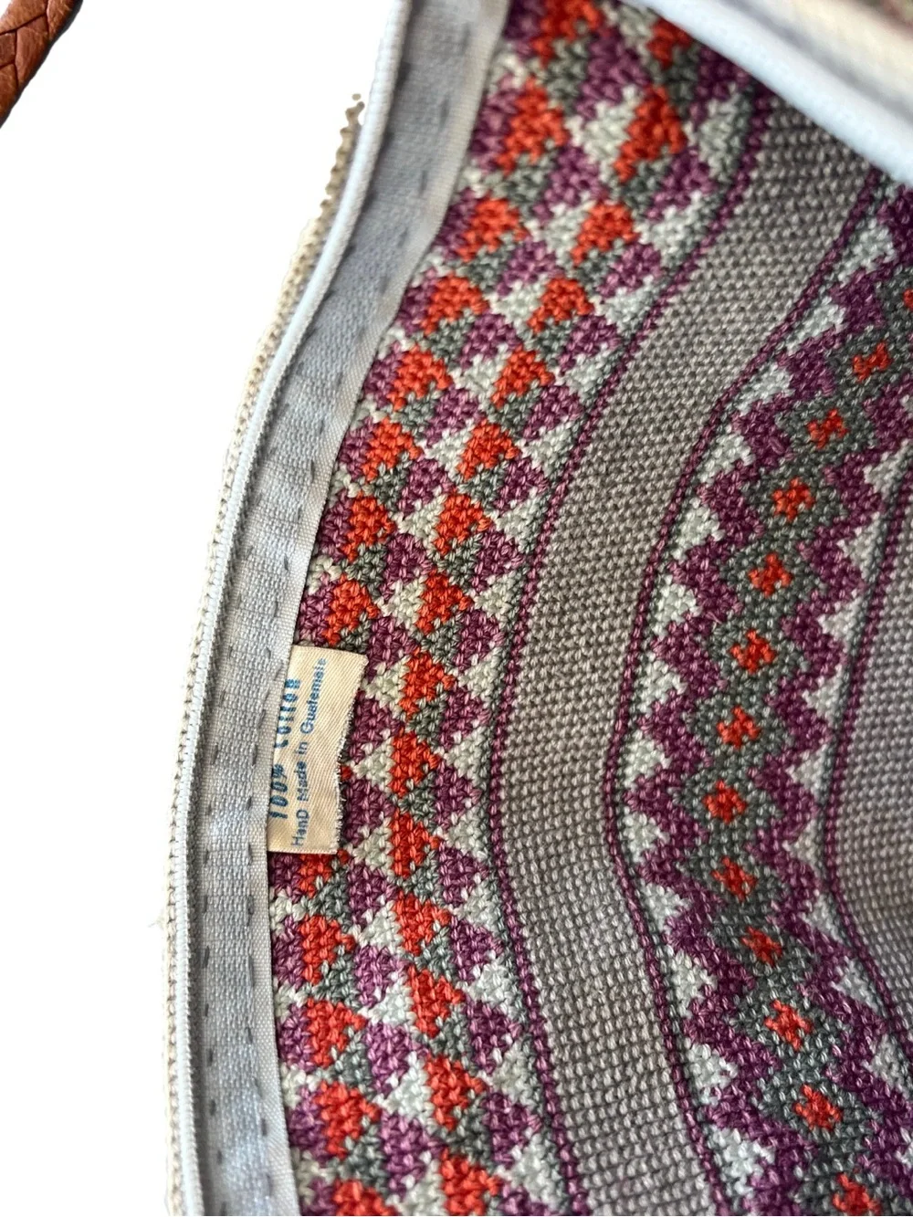Vintage Handmade Woven Guatemalan Purse